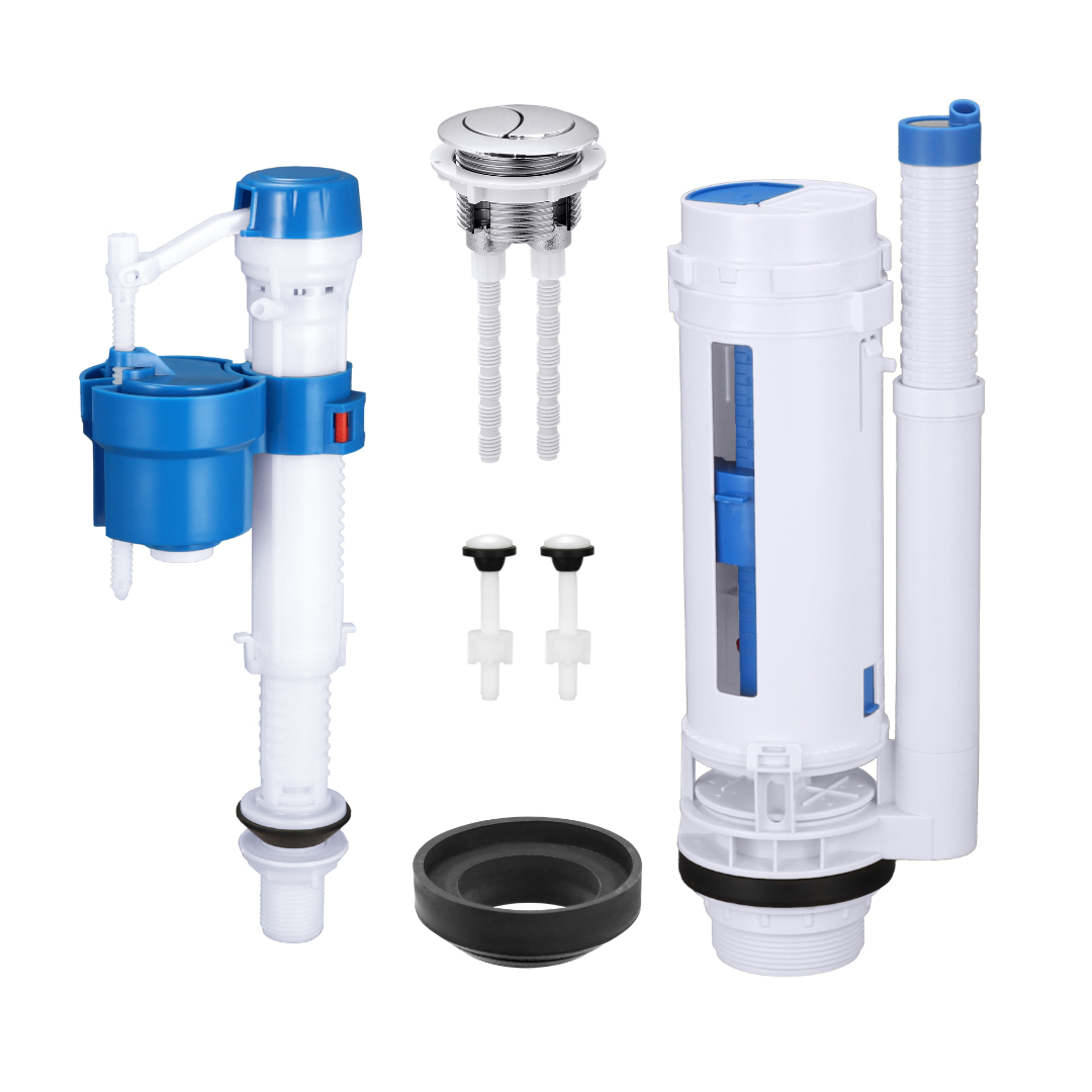 Toilet Tank Repair Kit 2 Inch Dual Flush Valve Set | Universal Cistern Parts Supplier