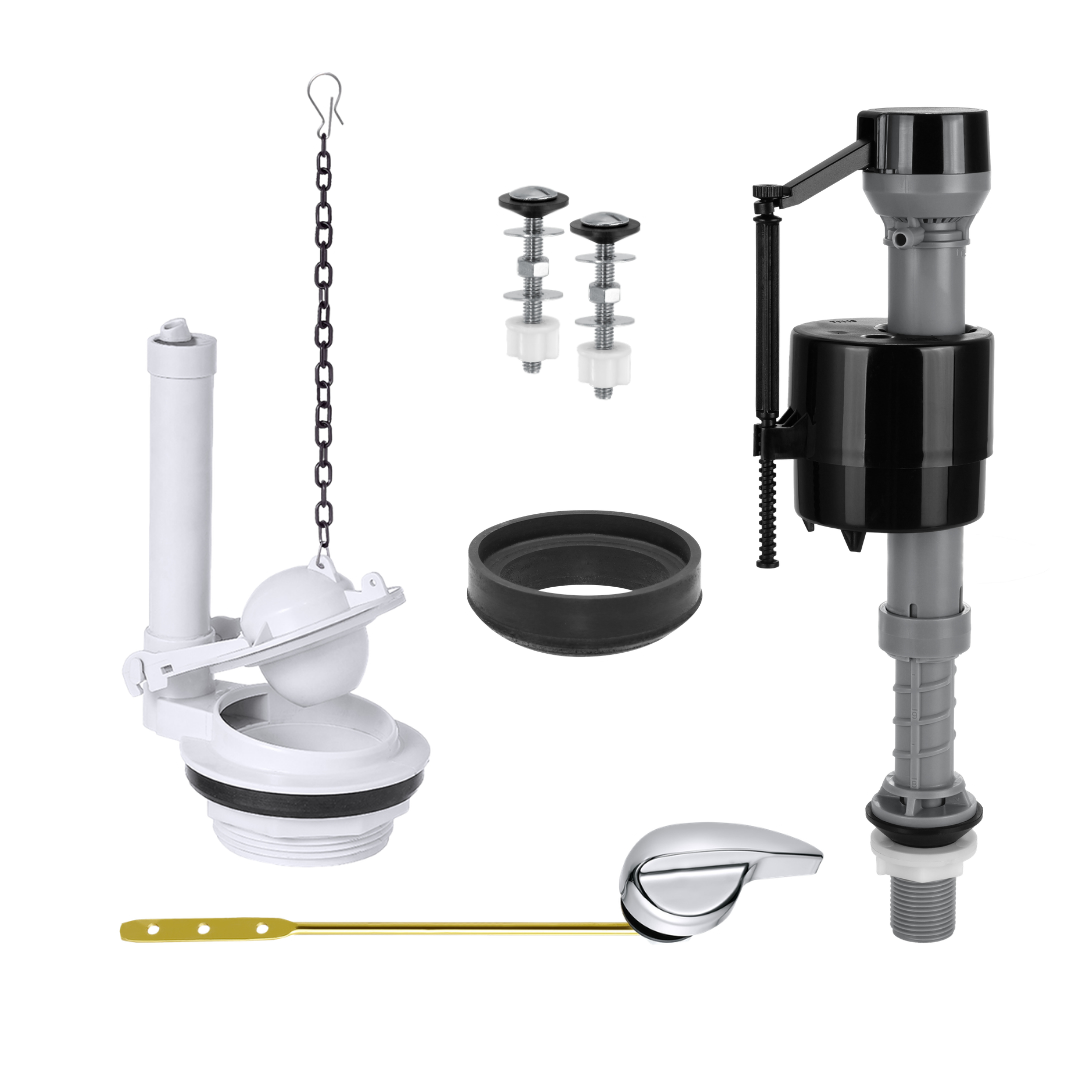 3 Inch Toilet Tank Repair Kit with Adjustable 15/16-14 NPSM Fill Valve | Product Overview